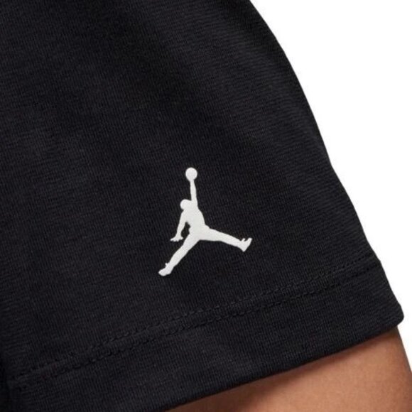 BNWT WOMEN'S NIKE JORDAN FLIGHT BOXY GRAPHIC T SHIRT BLACK US SIZE LARGE (L) - Picture 4 of 9